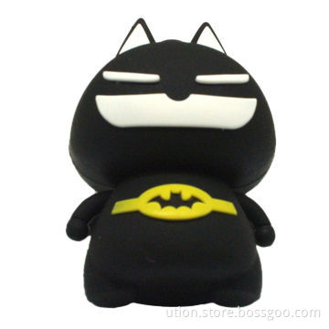 Memory Stick with 1 to 8GB Capacity and PVC Cartoon Design 2.0 Interfaces